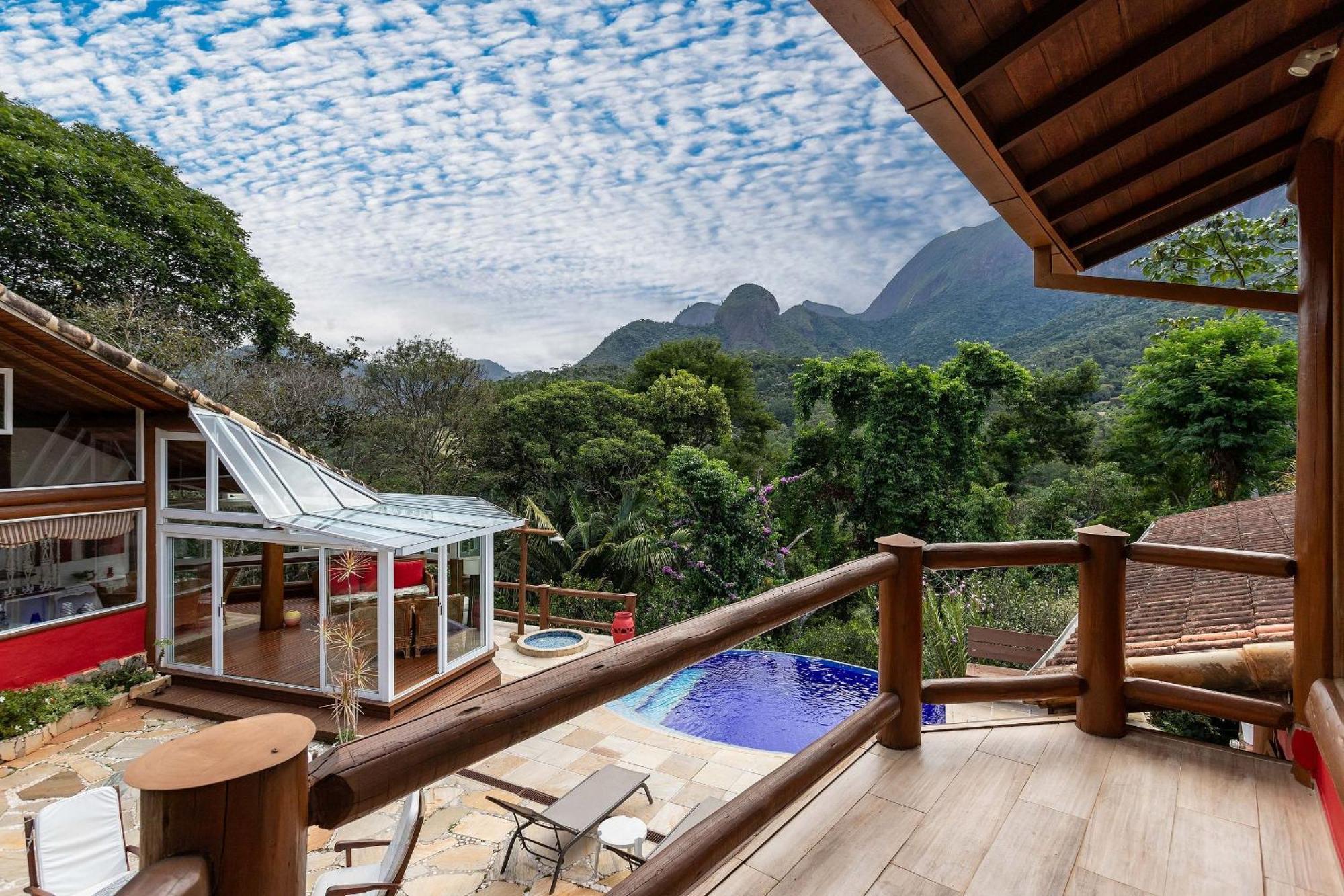 Casa Maria Comprida, Servico Incluido, Linda Vista Petrópolis エクステリア 写真